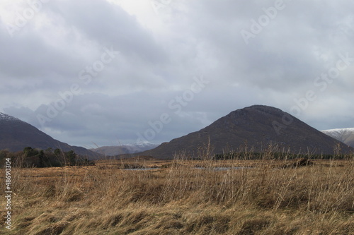 Landscape with mountains