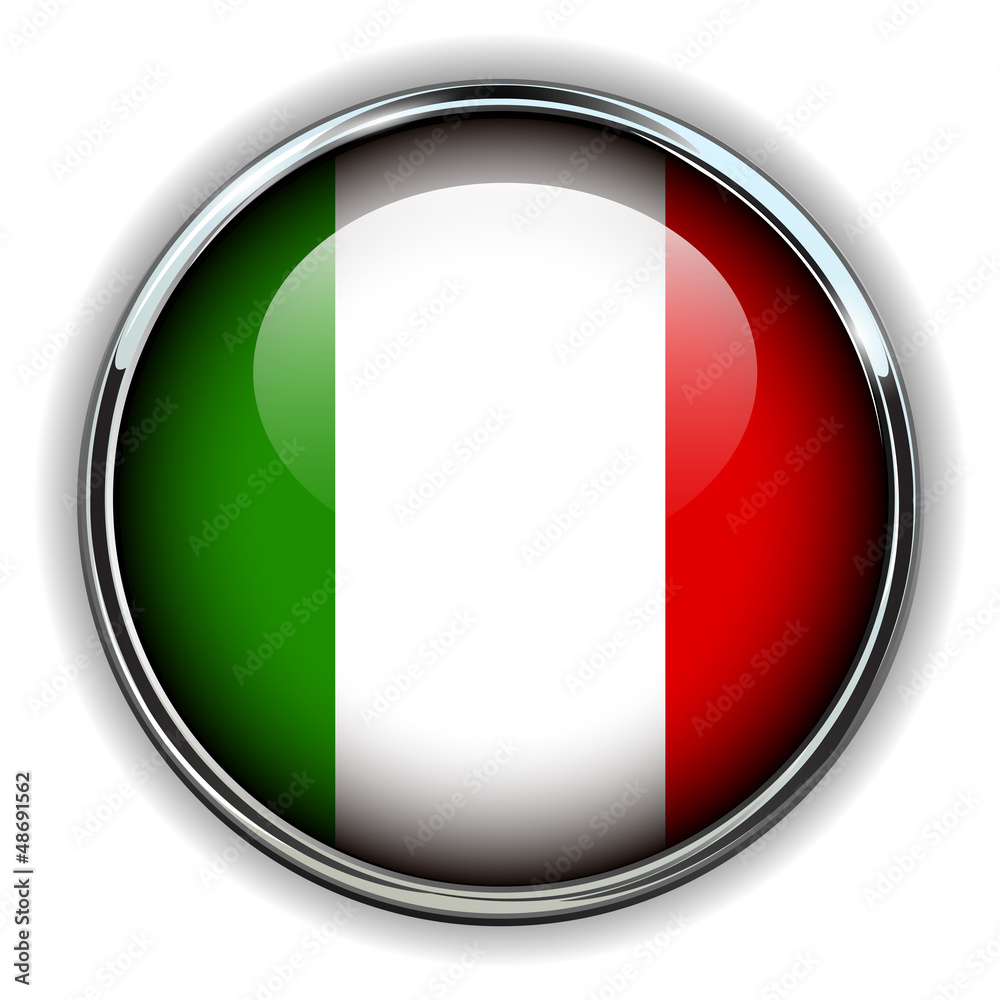 Italy flag button