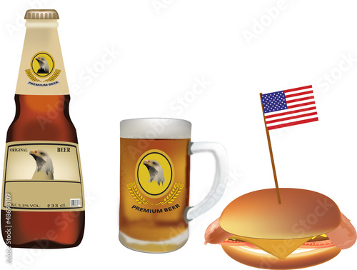 birra con panino