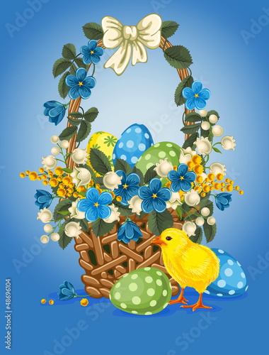 Easter greeting photo