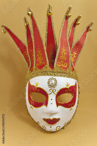 Karneval Venezianische Maske Harlekin