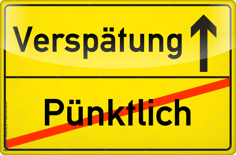 Verspätung Verspätung