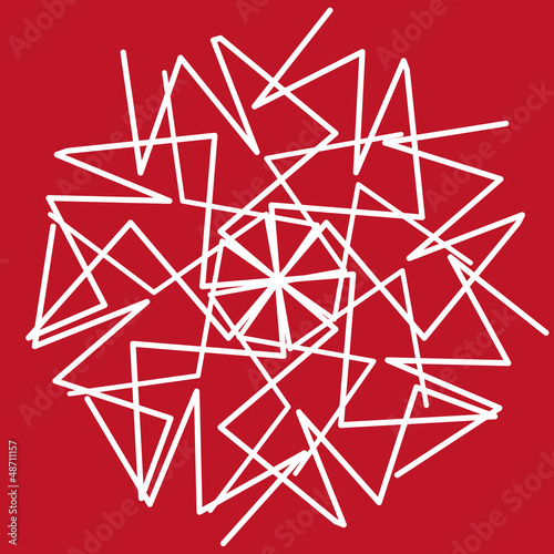 Icone Illustration Flocon Neige Noel