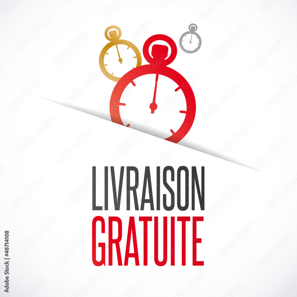 Livraison gratuite !