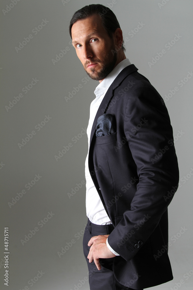 Fototapeta premium Business Mann im Anzug