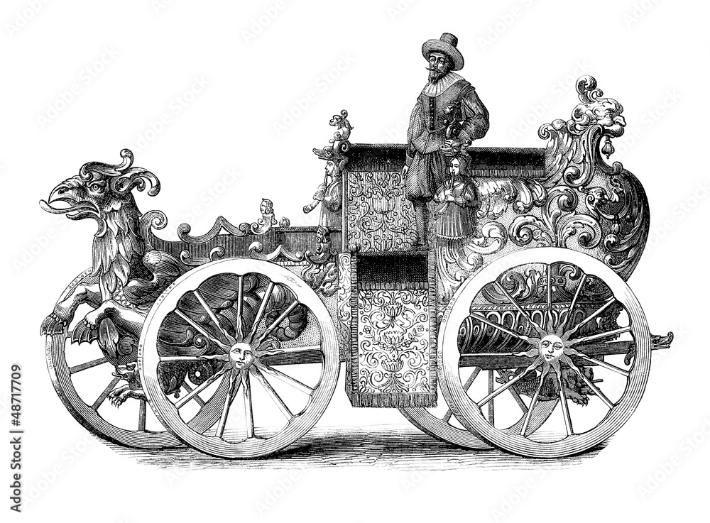 Fototapeta premium Carridge - 16th-17th century