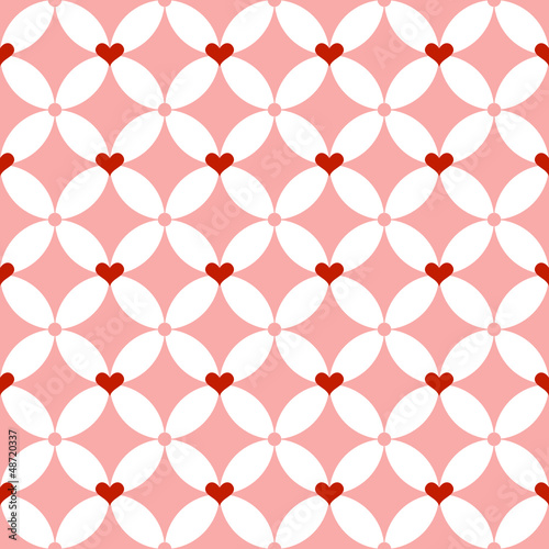 seamless -sweet heart -pattern