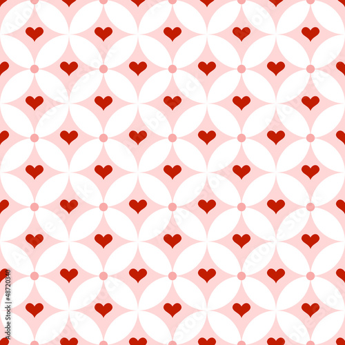 seamless -sweet heart -pattern 02