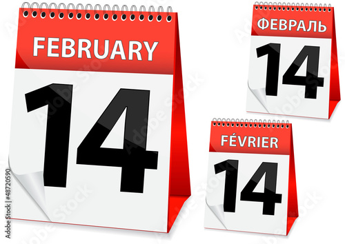 icon calendar Valentine's Day
