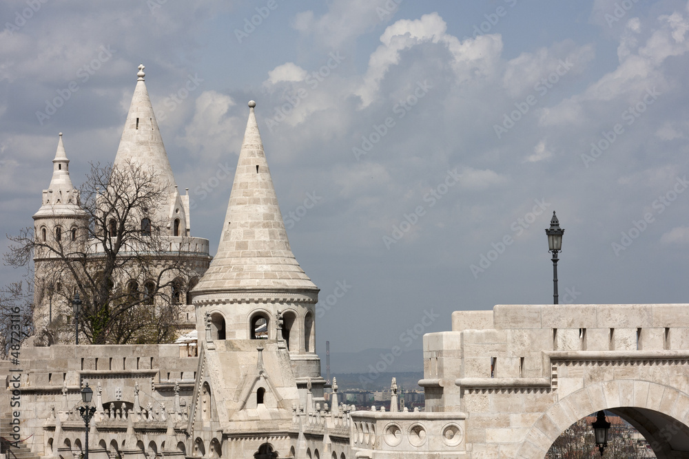Fototapeta premium Budapest - Bastione dei Pescatori