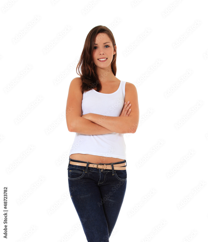 Attraktive junge Frau Attraktive junge Frau