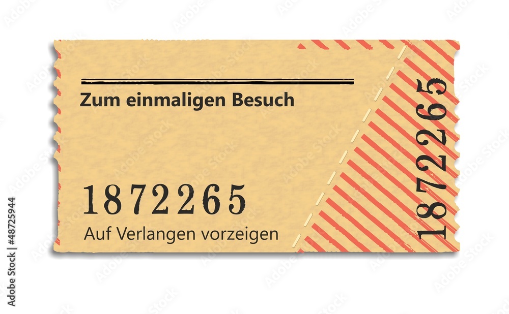 eintrittskarte 2101b