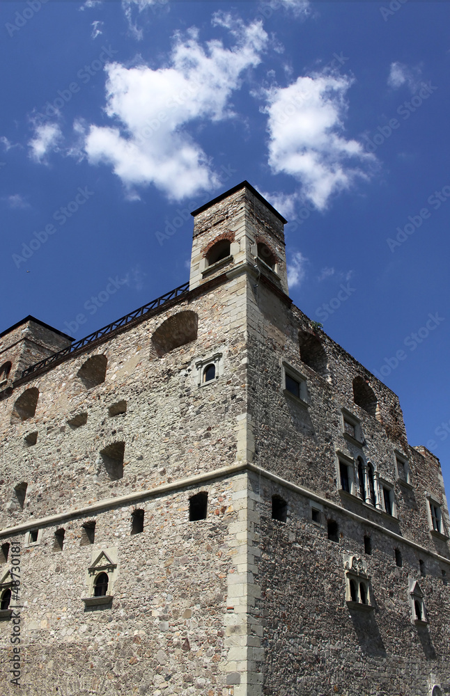 Tower of an old stone castle