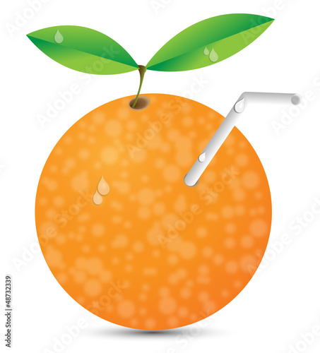 Vektor Orangenlimonade