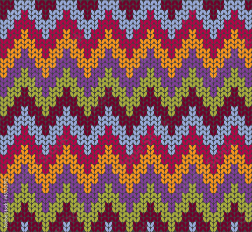 Knitted wool vector background