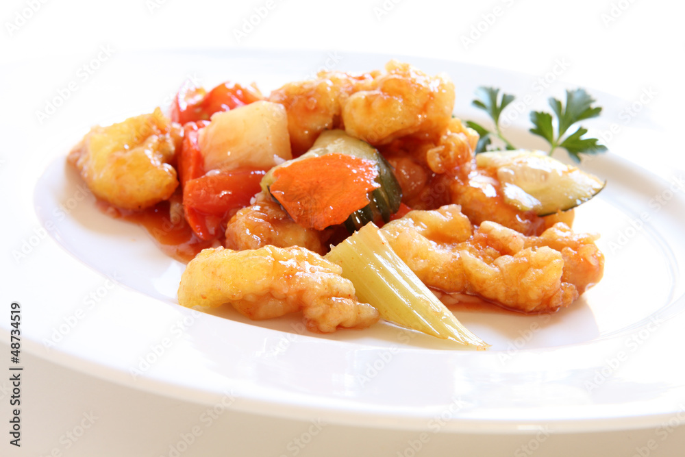 Sweet and Sour Chicken Sweet and Sour Chicken