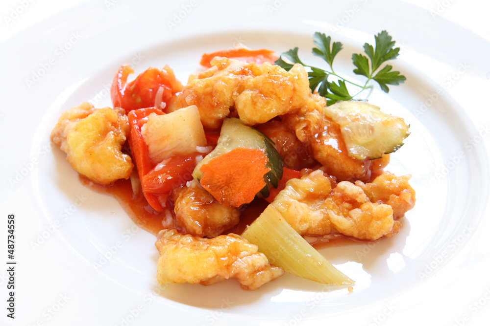 Sweet and Sour Chicken Sweet and Sour Chicken