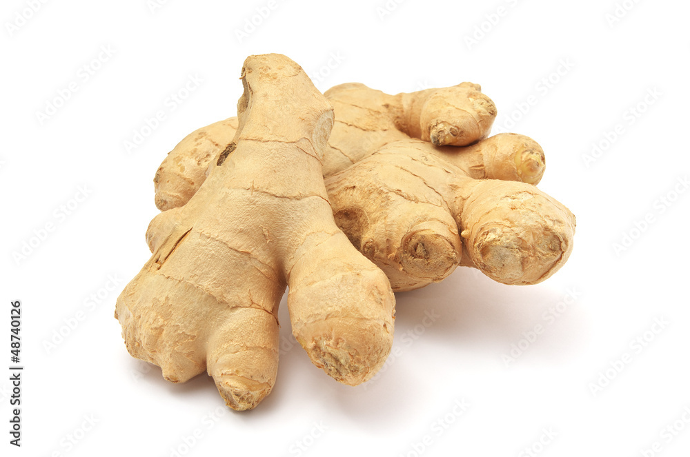 Isolated ginger Isolated ginger
