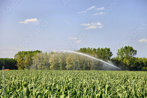 Wiese sprengen