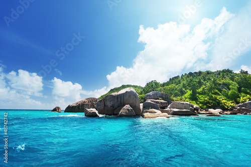 La Digue island  Seychelles