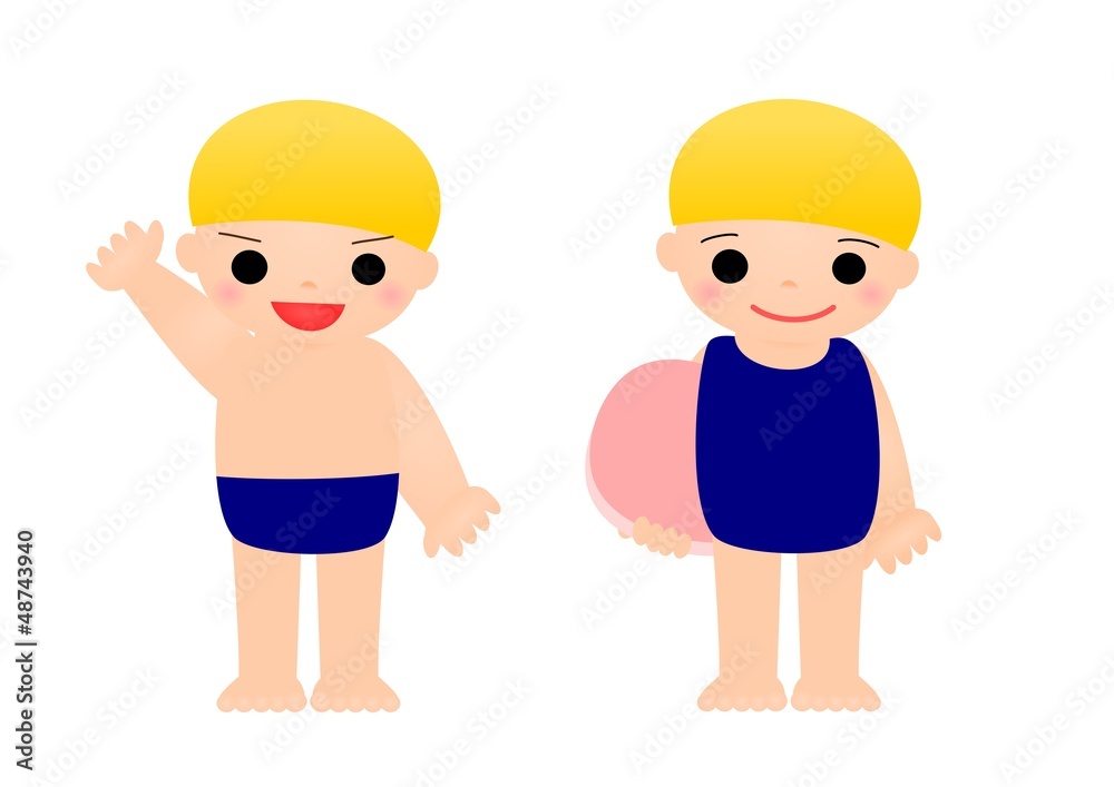 水泳　こども