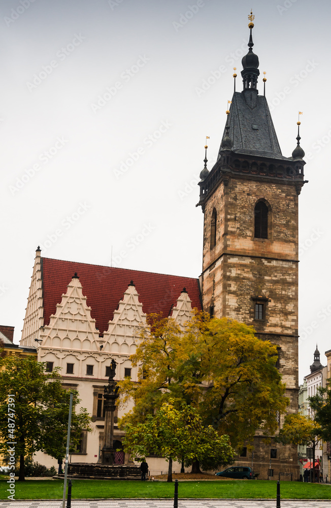 New Town Hall in Prague, Czech Republic