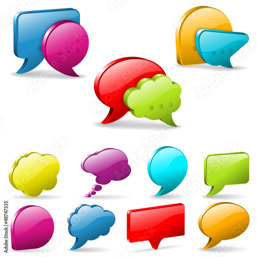Speech and Thought Bubbles