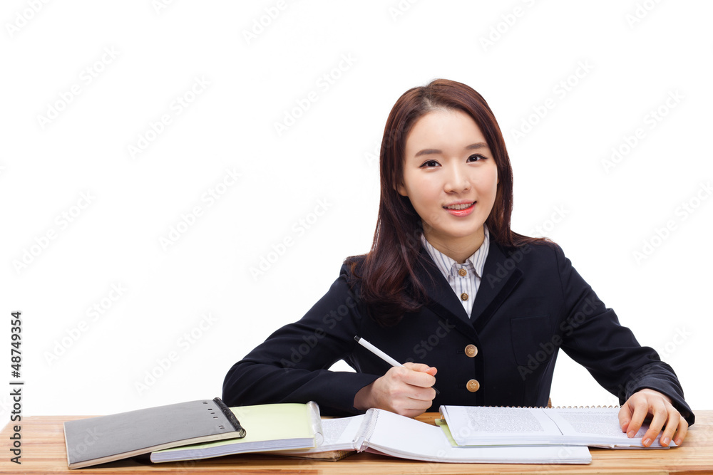 Young Asian student Young Asian student