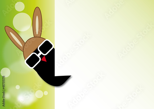 Ostern, frohe Ostern, Osterhase, Werbefläche