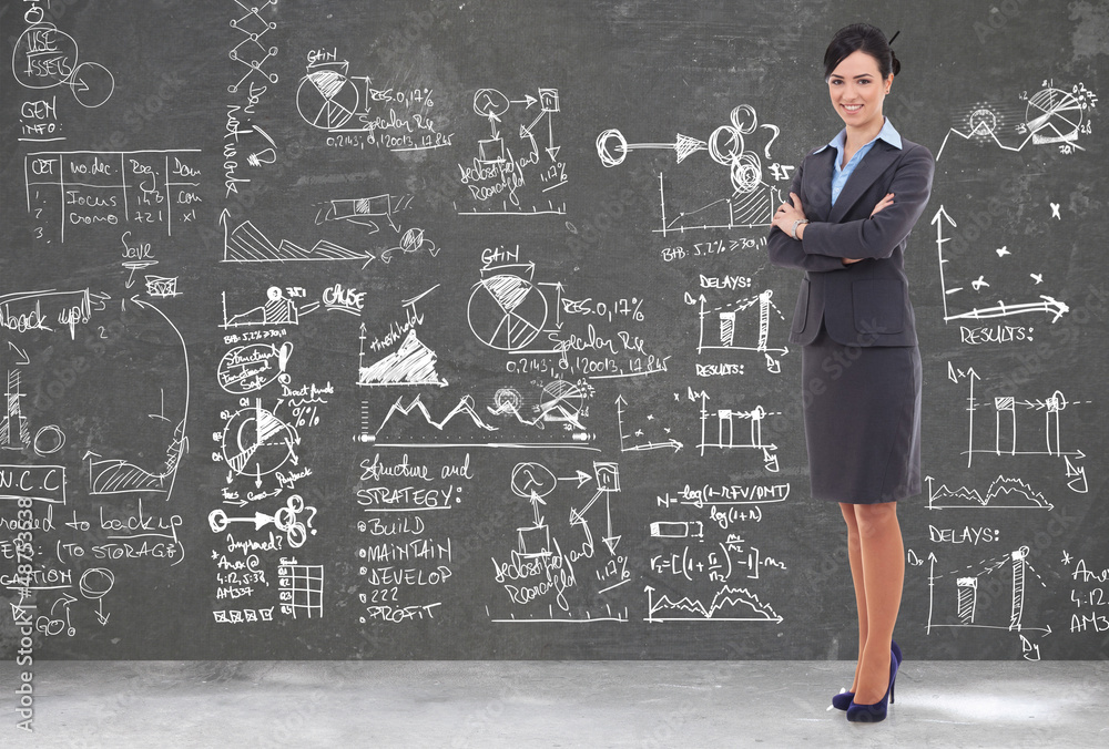 confident business woman confident business woman