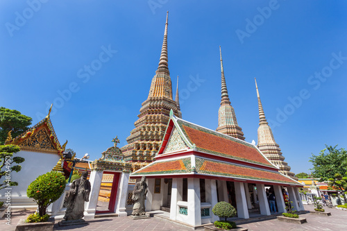 The beautiful ancient mosaic pagoda over 200 years