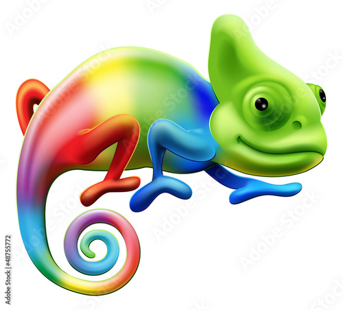 Rainbow chameleon #48755772