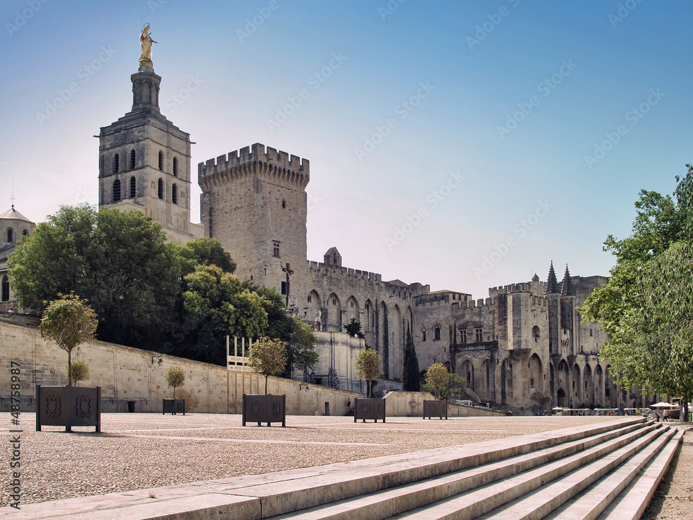 Obraz premium Popes' Palace in Avignon, France
