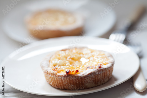 Cakes on table