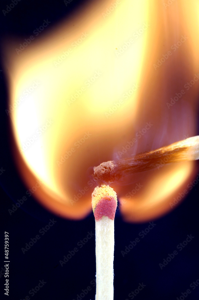 One match is going to burn another One match is going to burn another