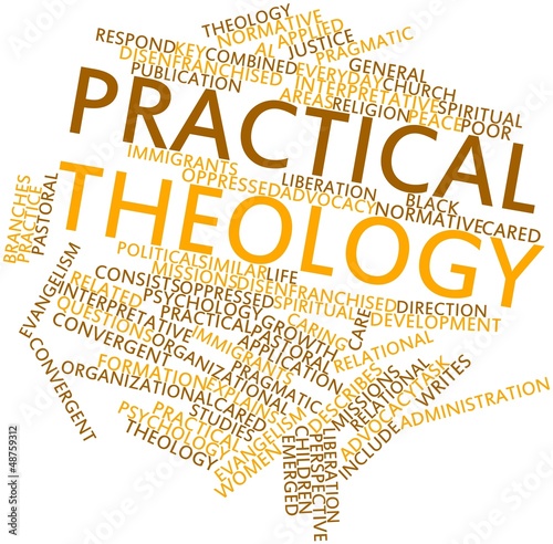 Word cloud for Practical theology