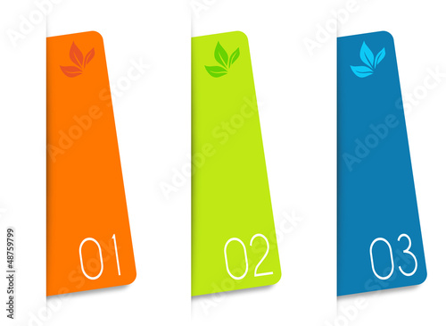 Three web card