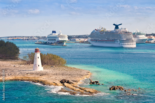 Cruise Port in Nassau, Bahamas