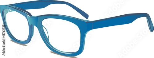 occhiali blu