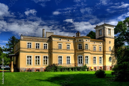 Palace in Uzarzewo in Greater Poland, Poland