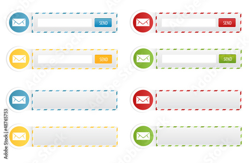 Newsletter Forms and Contact Banners