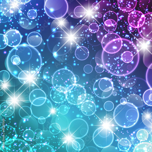 Magic Lights Abstract Background