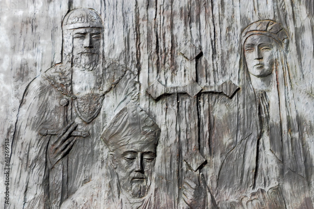 Fototapeta premium Kirchenrelief