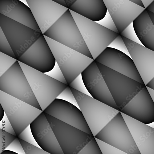 Grey seamless ornament as vector wallpaper.