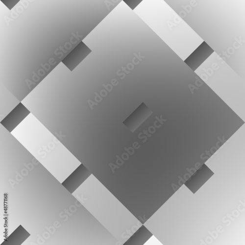 Grey seamless ornament as vector wallpaper.