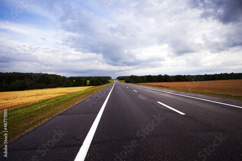 Fotografie road. fall