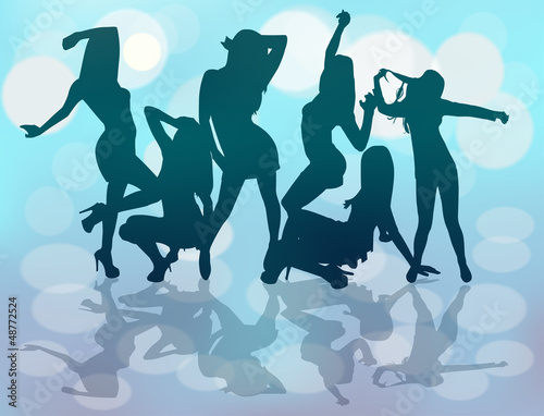 Frauen Silhouetten
