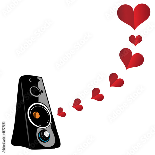 Love and music. Romantic music