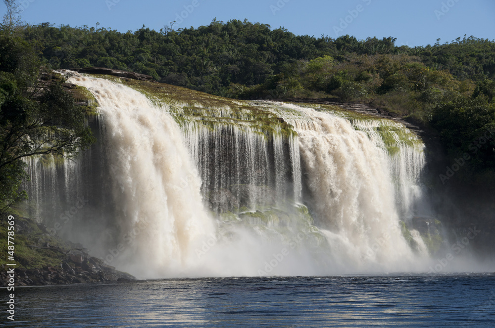 Waterfall at Canaima, Venezuela