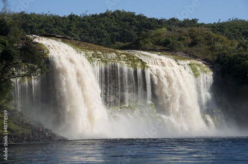 Waterfall at Canaima  Venezuela